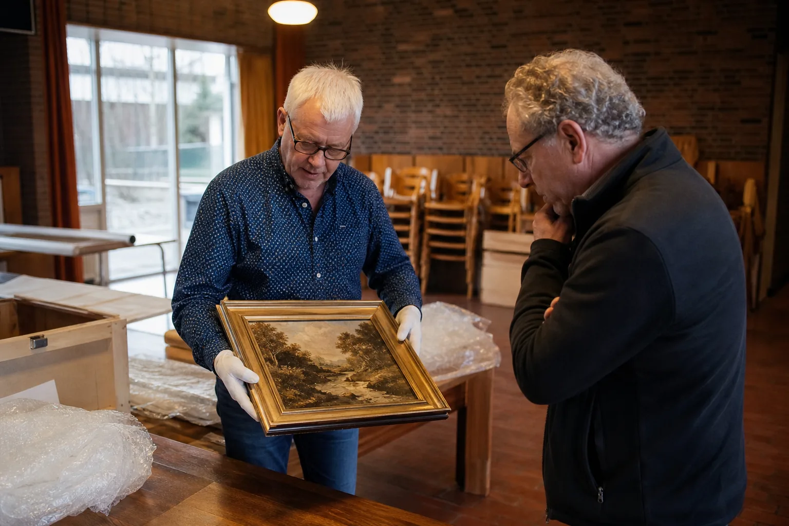 Een Nederlandse vereniging of culturele plek. Beeld bij het artikel: Welke stappen doorloopt u als een object in bruikleen gaat of terugkomt?