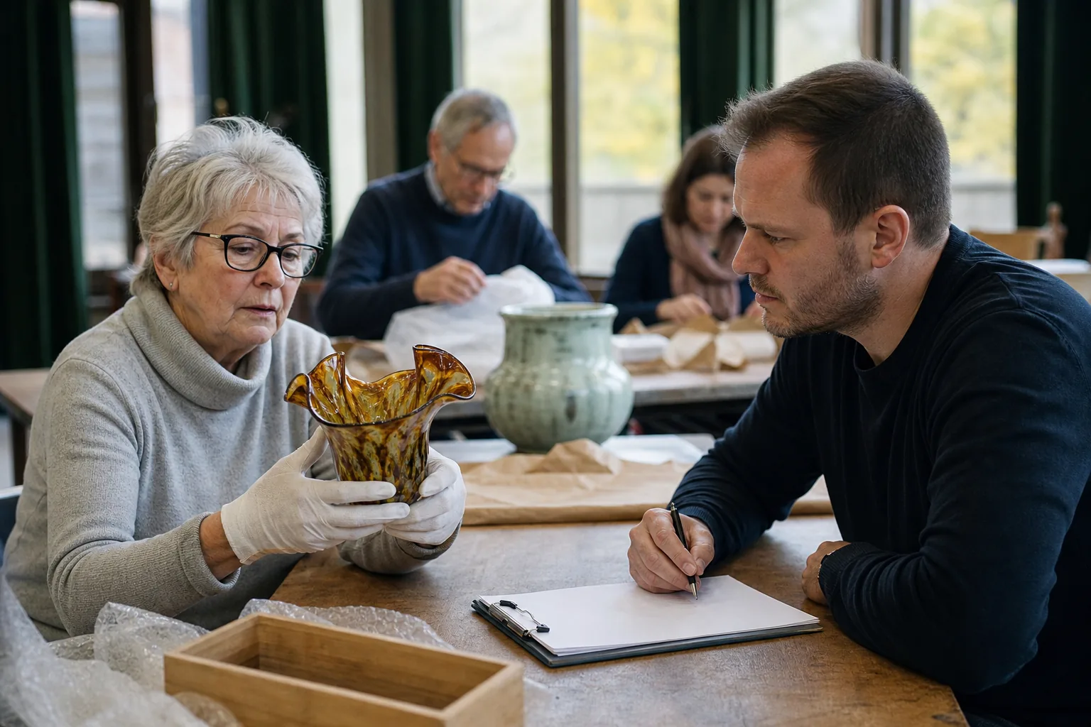 Een Nederlandse vereniging of culturele plek. Beeld bij het artikel: Wat moet u precies vastleggen over de herkomst als een object binnenkomt?